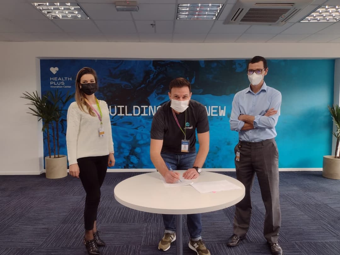 WebMed, startup que integra o HealthPlus, recebe apoio da Marcha - TECNOPUC